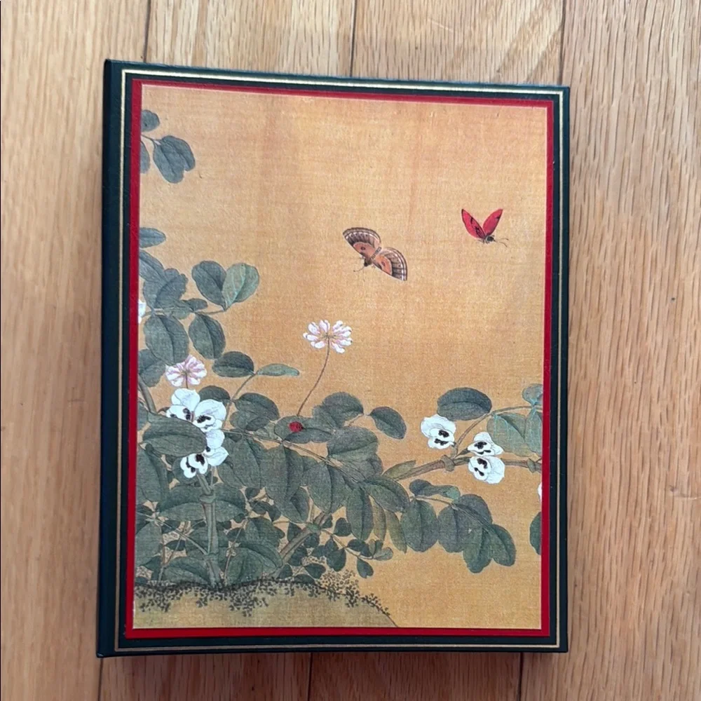 Floral and Butterfly Decorative Box